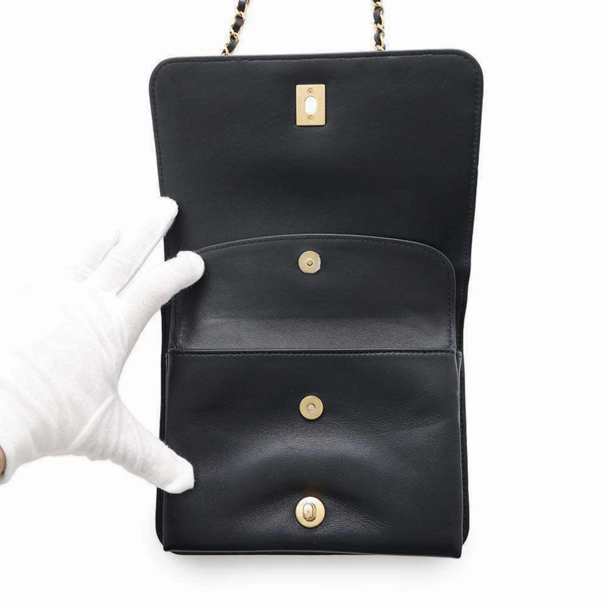 Chanel Grained Calfskin Handbag Shoulder Bag (Pre-Owned)