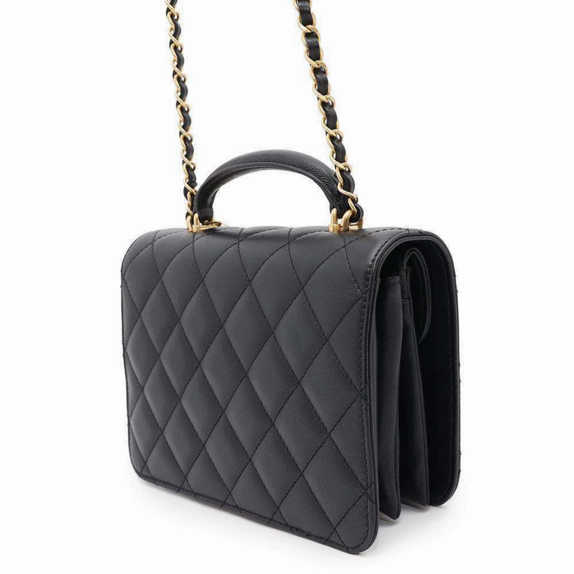 Chanel Grained Calfskin Handbag Shoulder Bag (Pre-Owned)