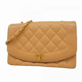 Chanel Grained Calfskin Shoulder Bag (Pre-Owned)