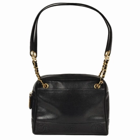 Chanel Grained Calfskin Shoulder Bag (Pre-Owned)