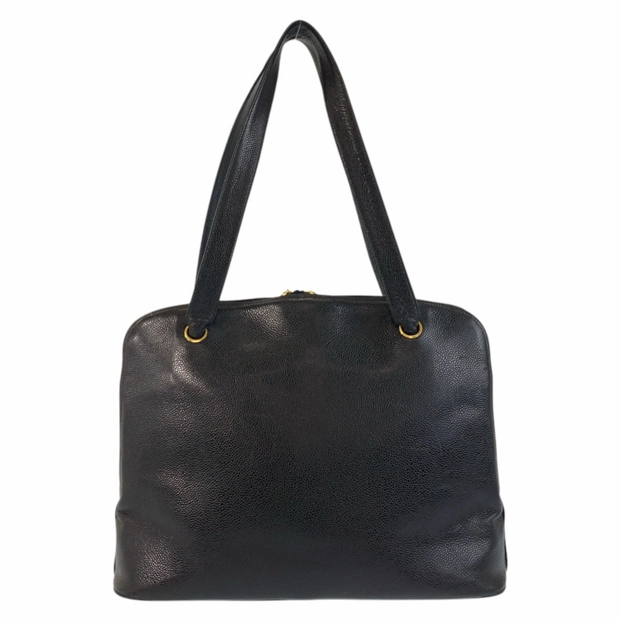 Chanel Grained Calfskin Shoulder Bag Tote Bag (Pre-Owned)