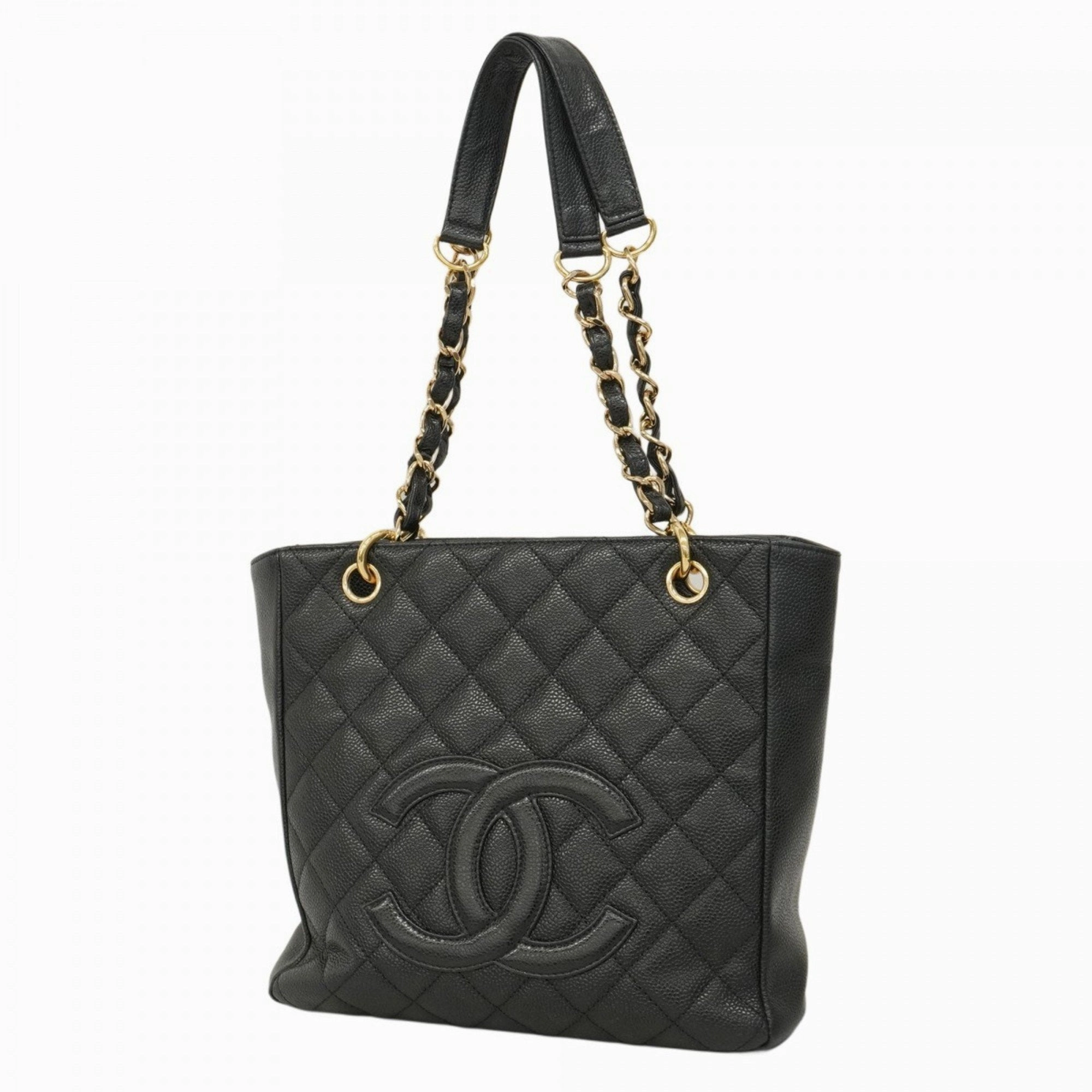 Chanel Grained Calfskin Tote Bag (Pre-Owned)