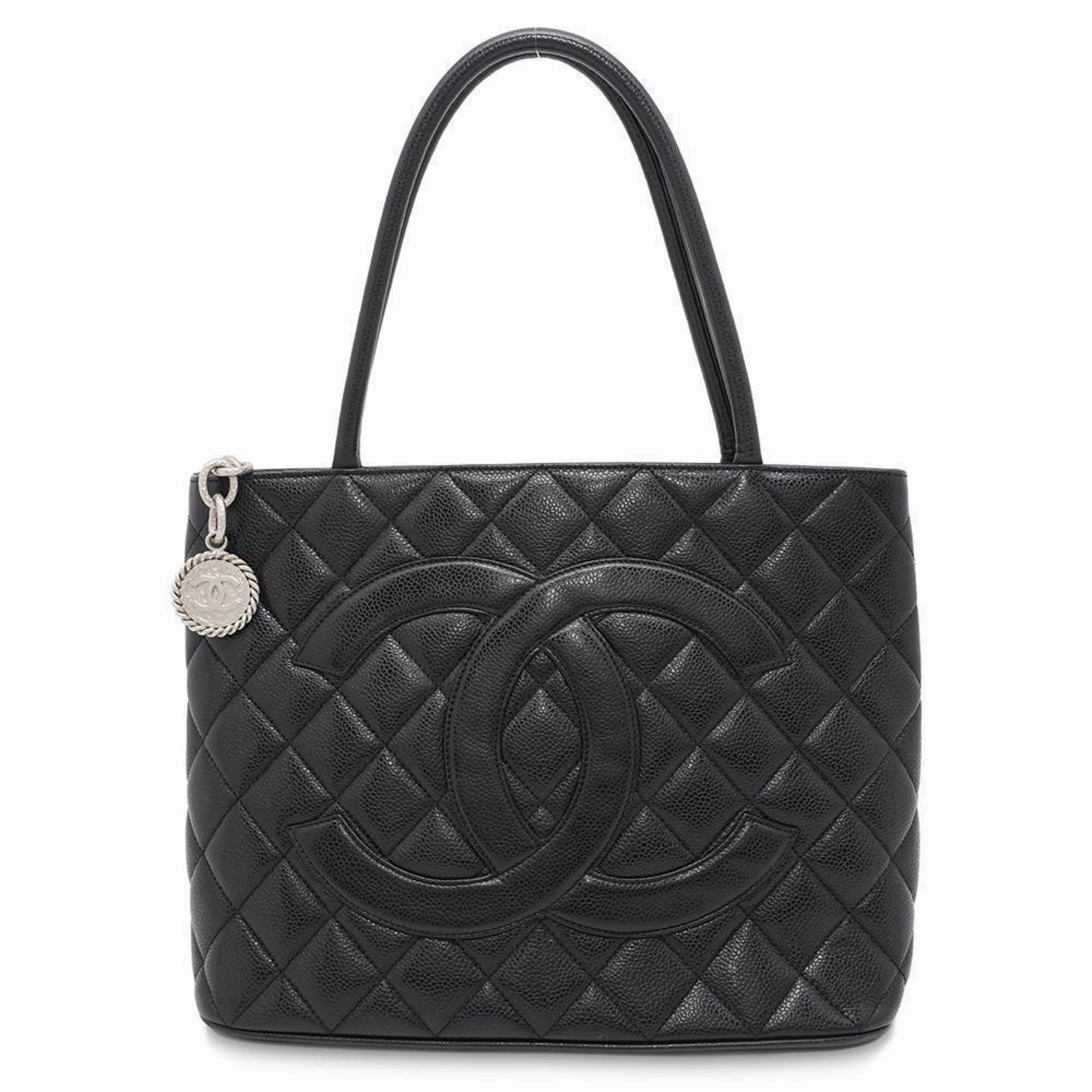 Chanel Grained Calfskin Tote Bag (Pre-Owned)