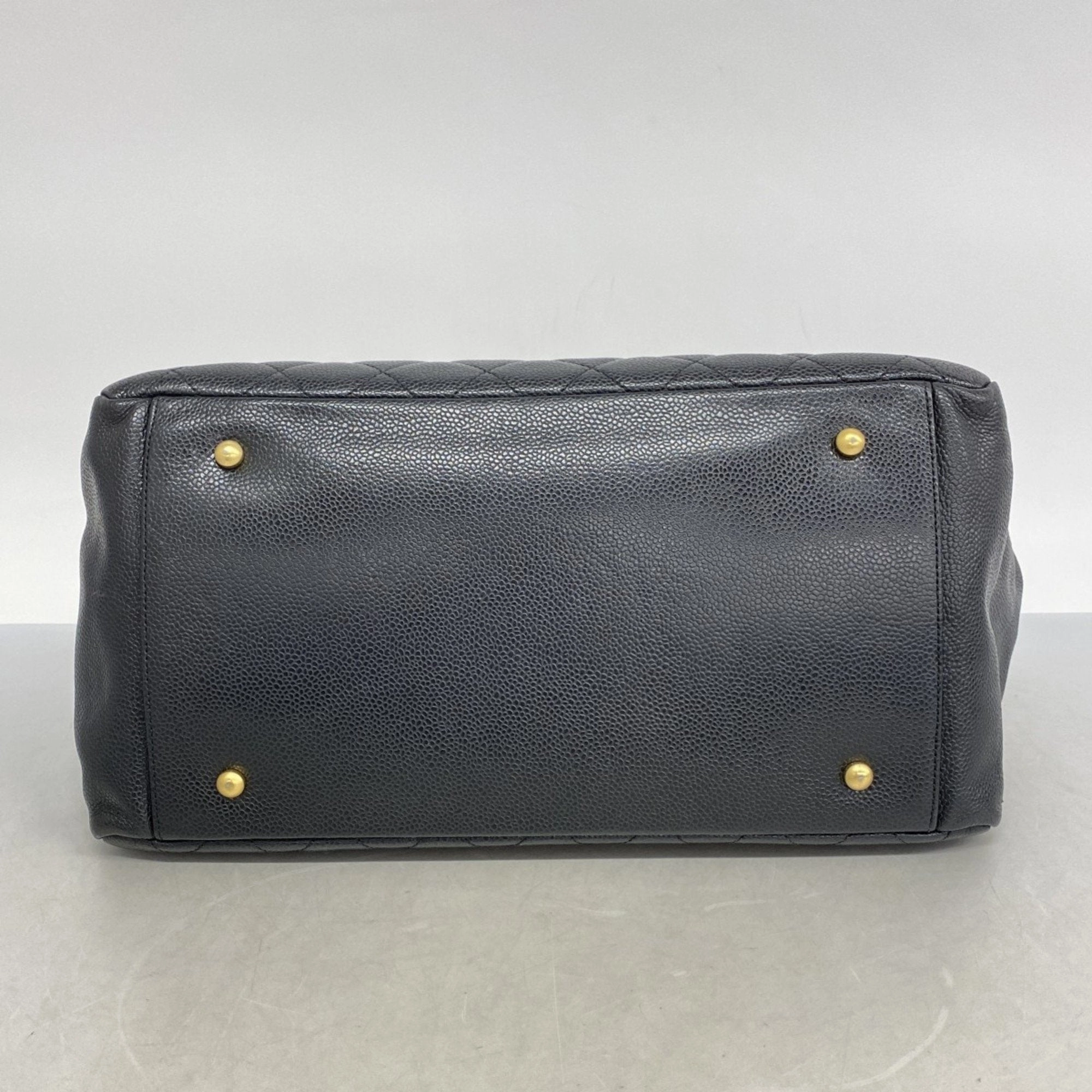 Chanel Grained Calfskin Tote Bag (Pre-Owned)