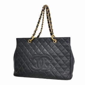 Chanel Grained Calfskin Tote Bag (Pre-Owned)