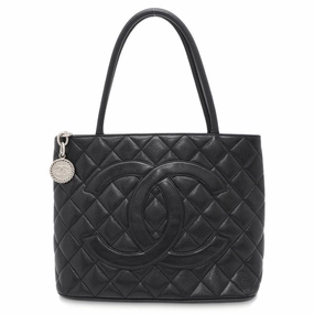 Chanel Grained Calfskin Tote Bag (Pre-Owned)