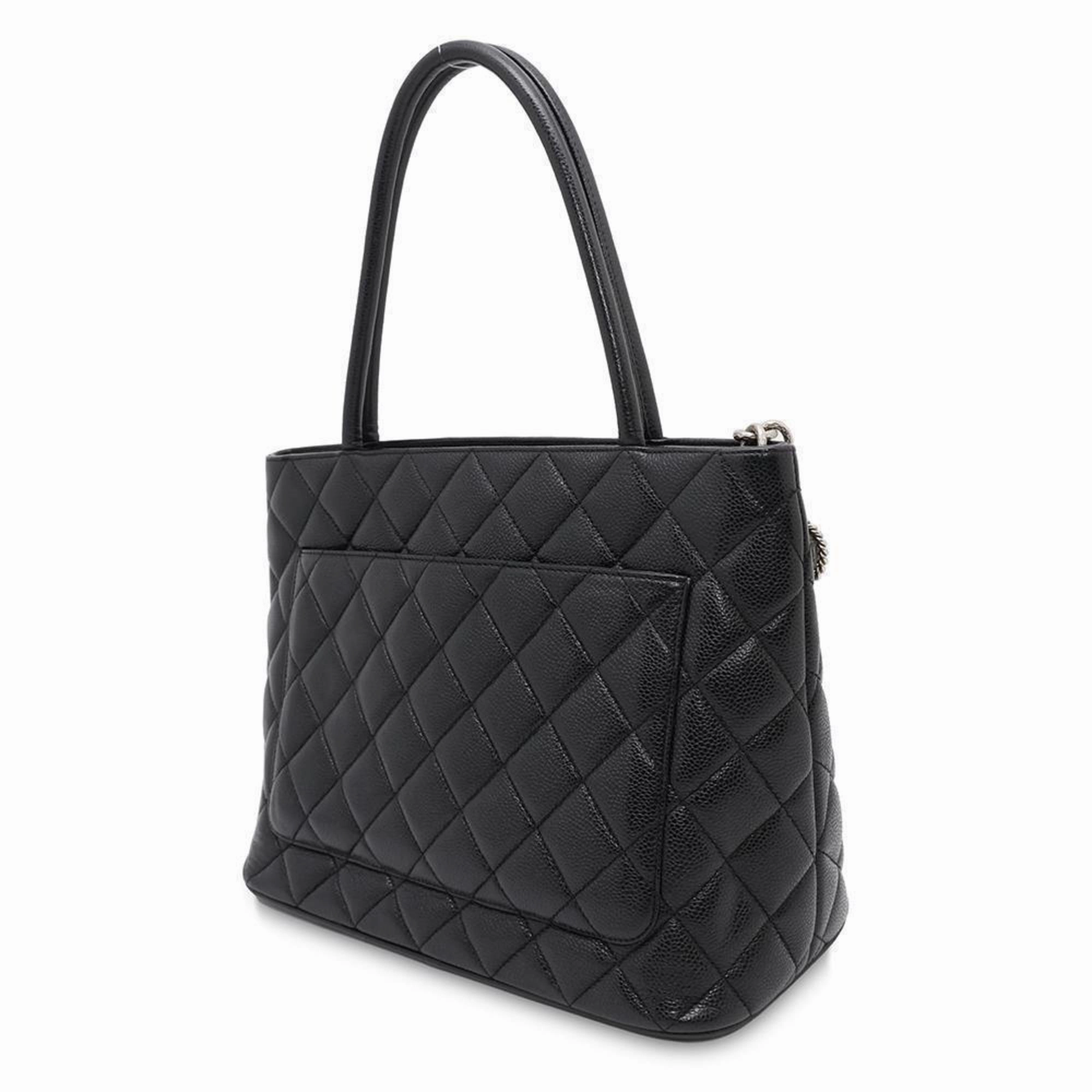 Chanel Grained Calfskin Tote Bag (Pre-Owned)
