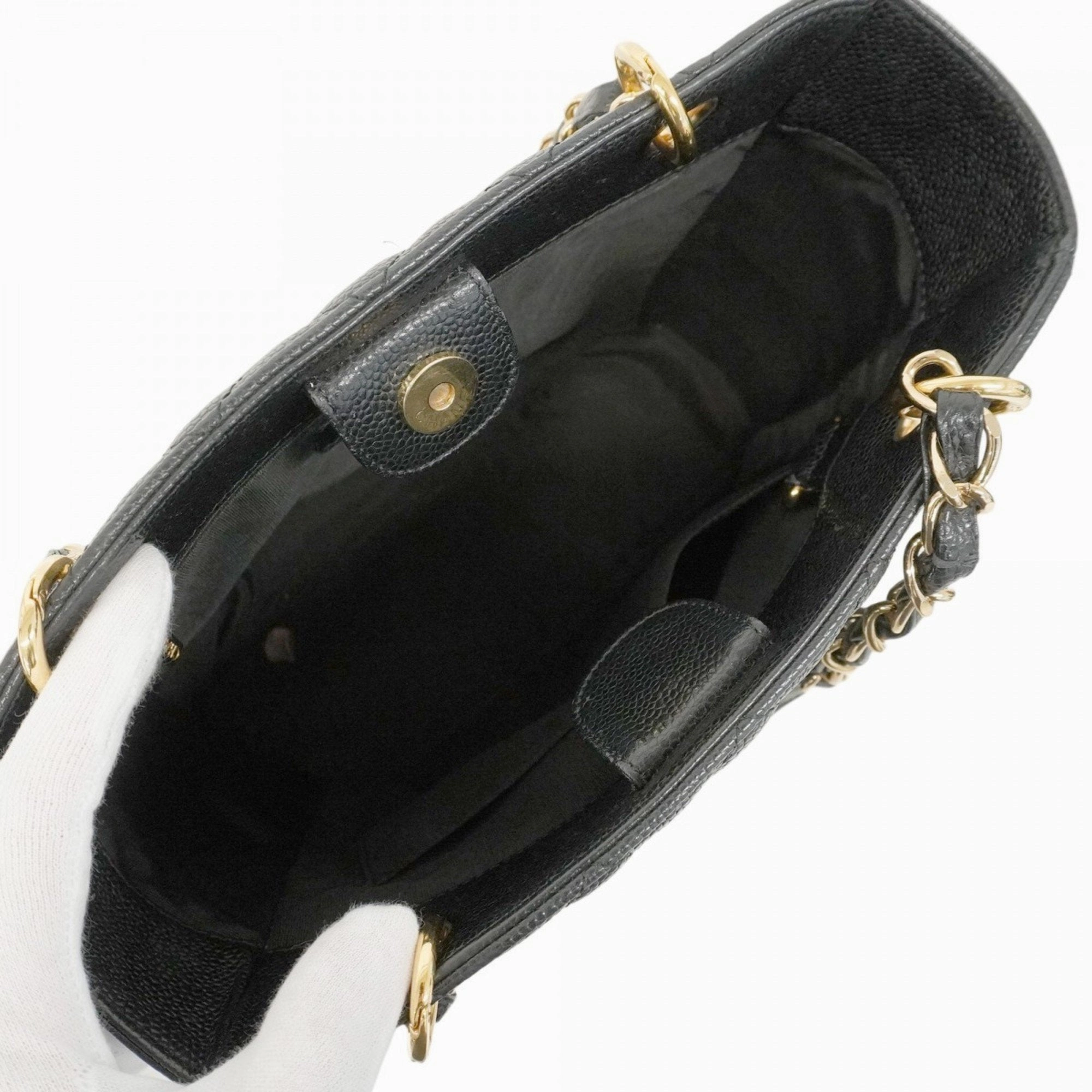 Chanel Grained Calfskin Tote Bag (Pre-Owned)