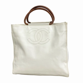 Chanel Grained Calfskin Tote Bag (Pre-Owned)