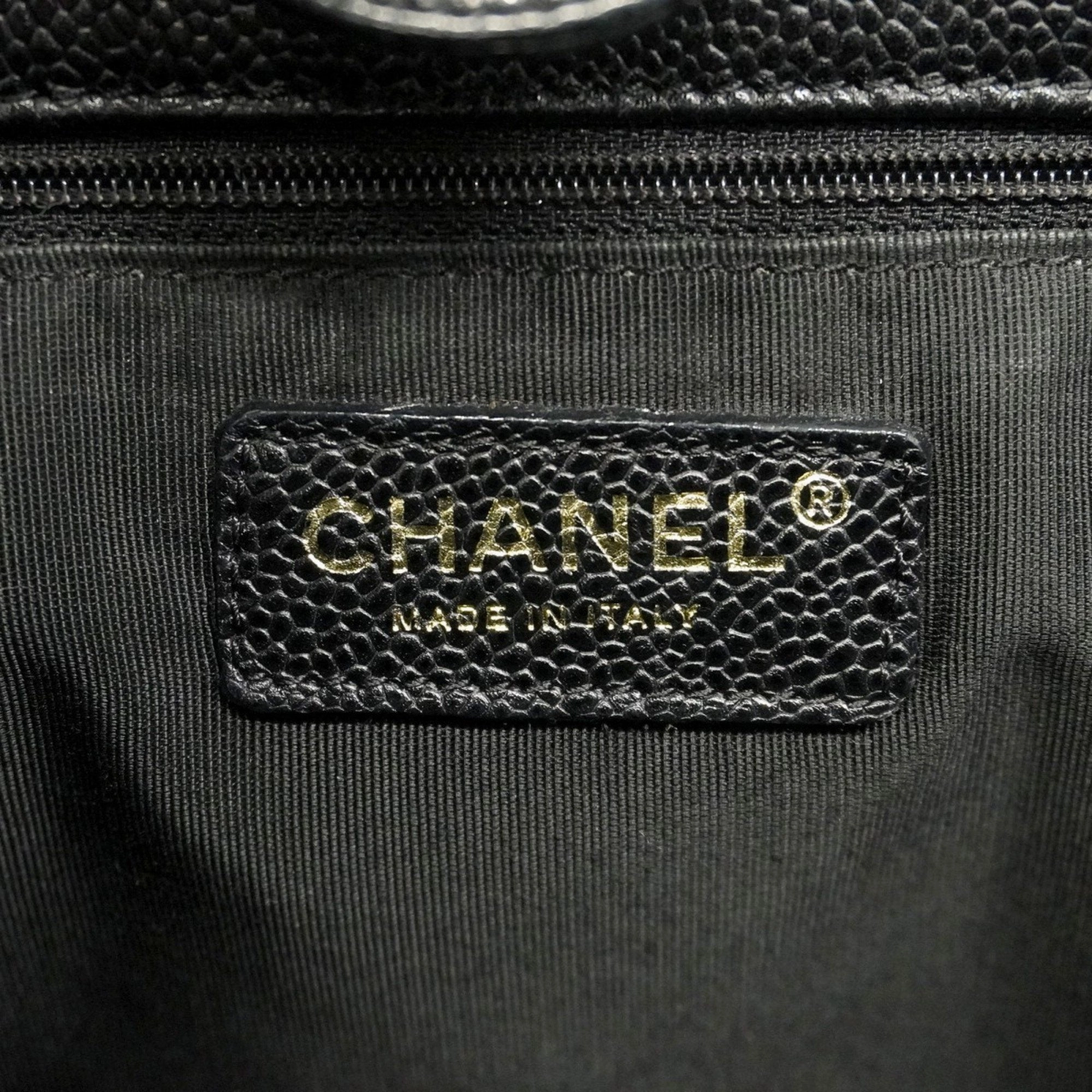 Chanel Grained Calfskin Tote Bag (Pre-Owned)