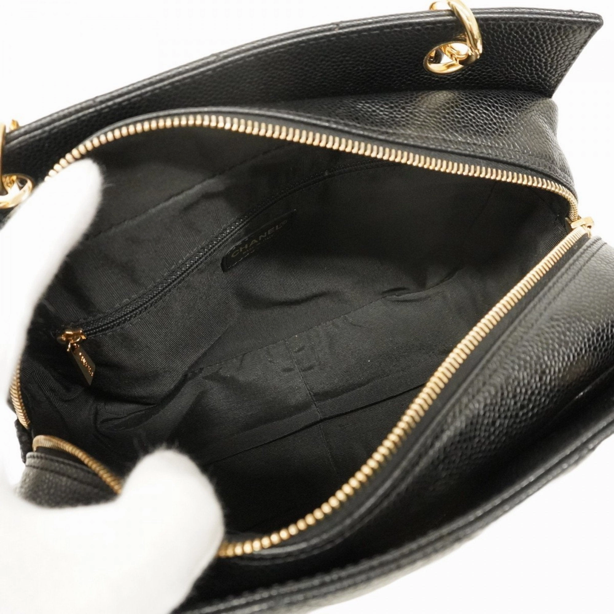 Chanel Grained Calfskin Tote Bag (Pre-Owned)