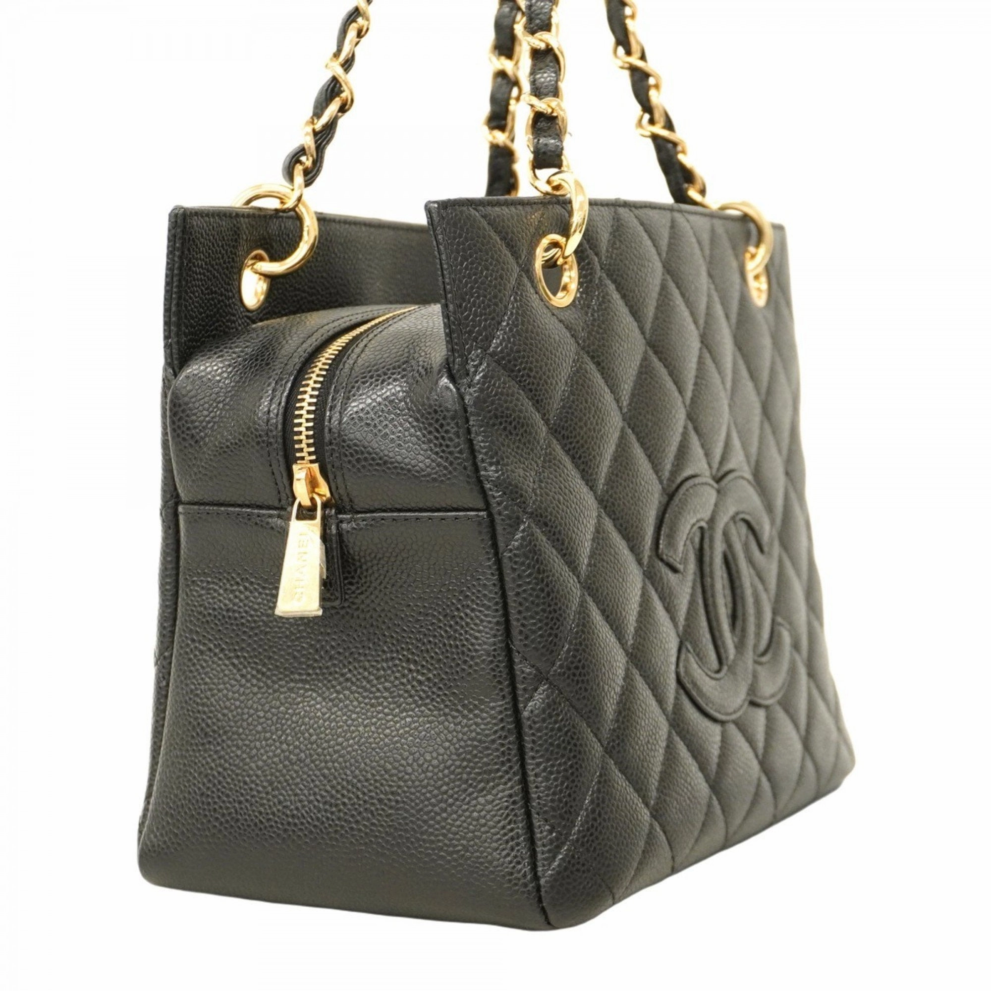 Chanel Grained Calfskin Tote Bag (Pre-Owned)