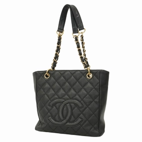 Chanel Grained Calfskin Tote Bag (Pre-Owned)