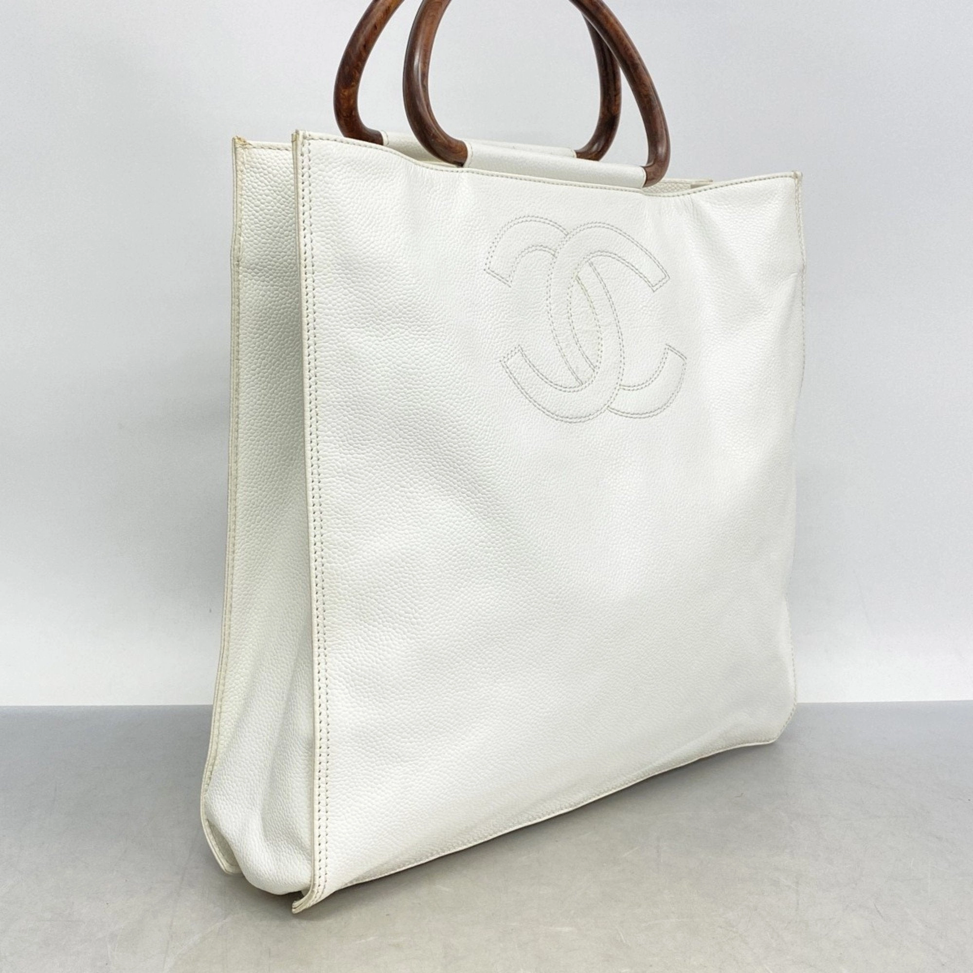 Chanel Grained Calfskin Tote Bag (Pre-Owned)