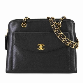 Chanel Grained Calfskin Tote Bag (Pre-Owned)
