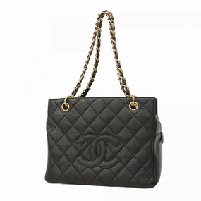 Chanel Grained Calfskin Tote Bag (Pre-Owned)
