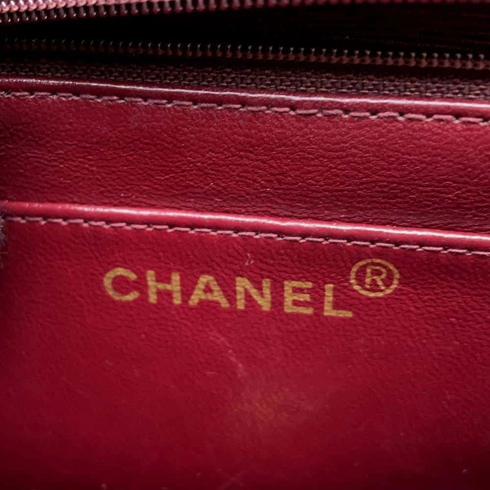 CHANEL Jumbo Matelasse Shoulder Bag Black Lambskin