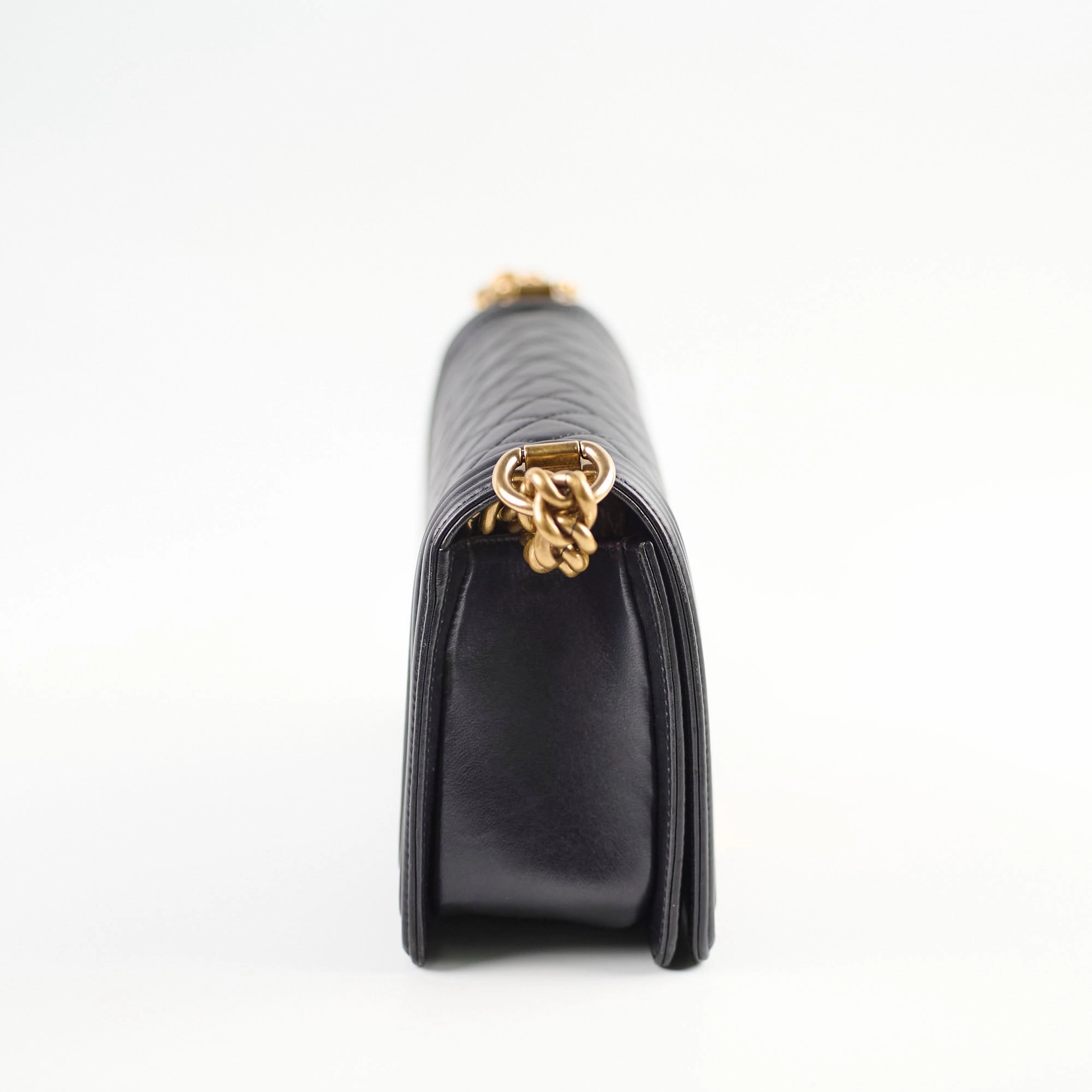 Chanel Lambskin Old Medium Boy
