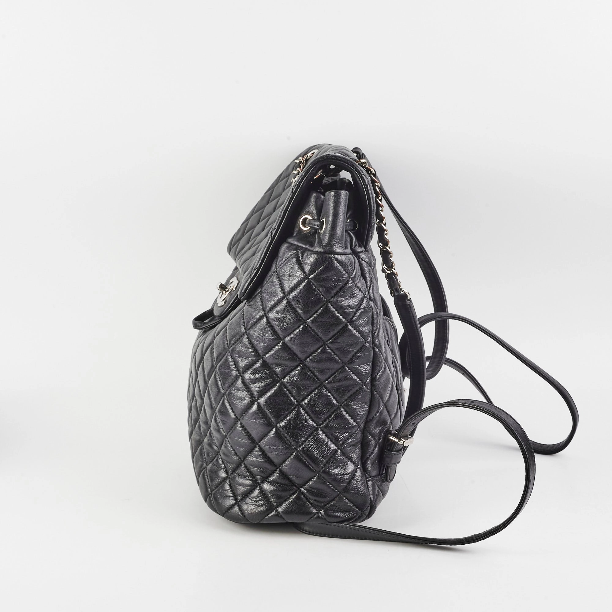 Chanel Large Black Urban Spirit Backpack