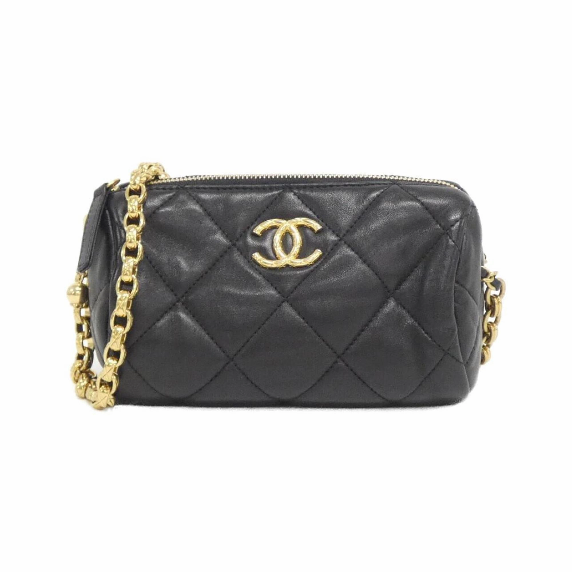 Chanel Leather Shoulder Bag (Pre-Owned)