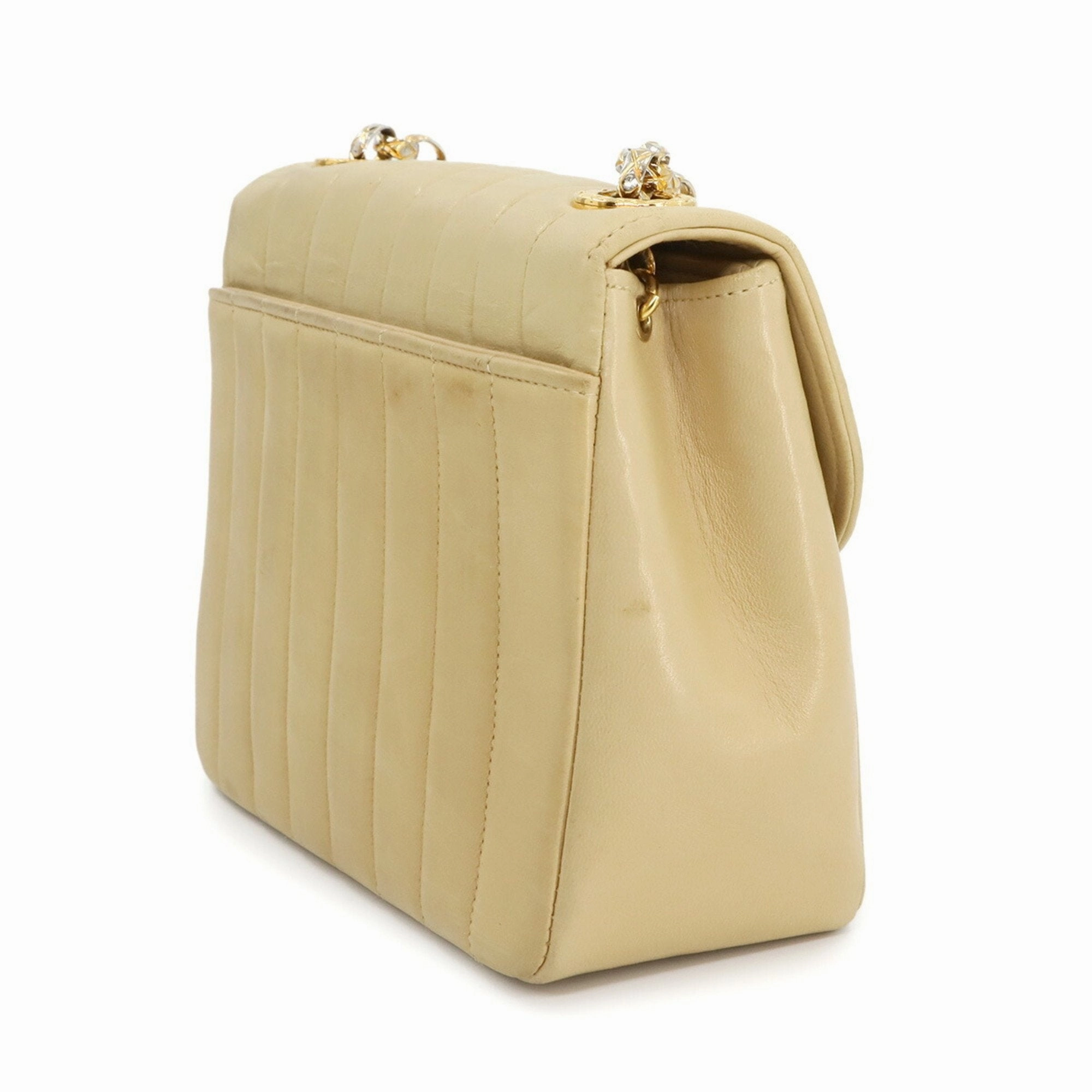 Chanel Leather Shoulder Bag (Pre-Owned)