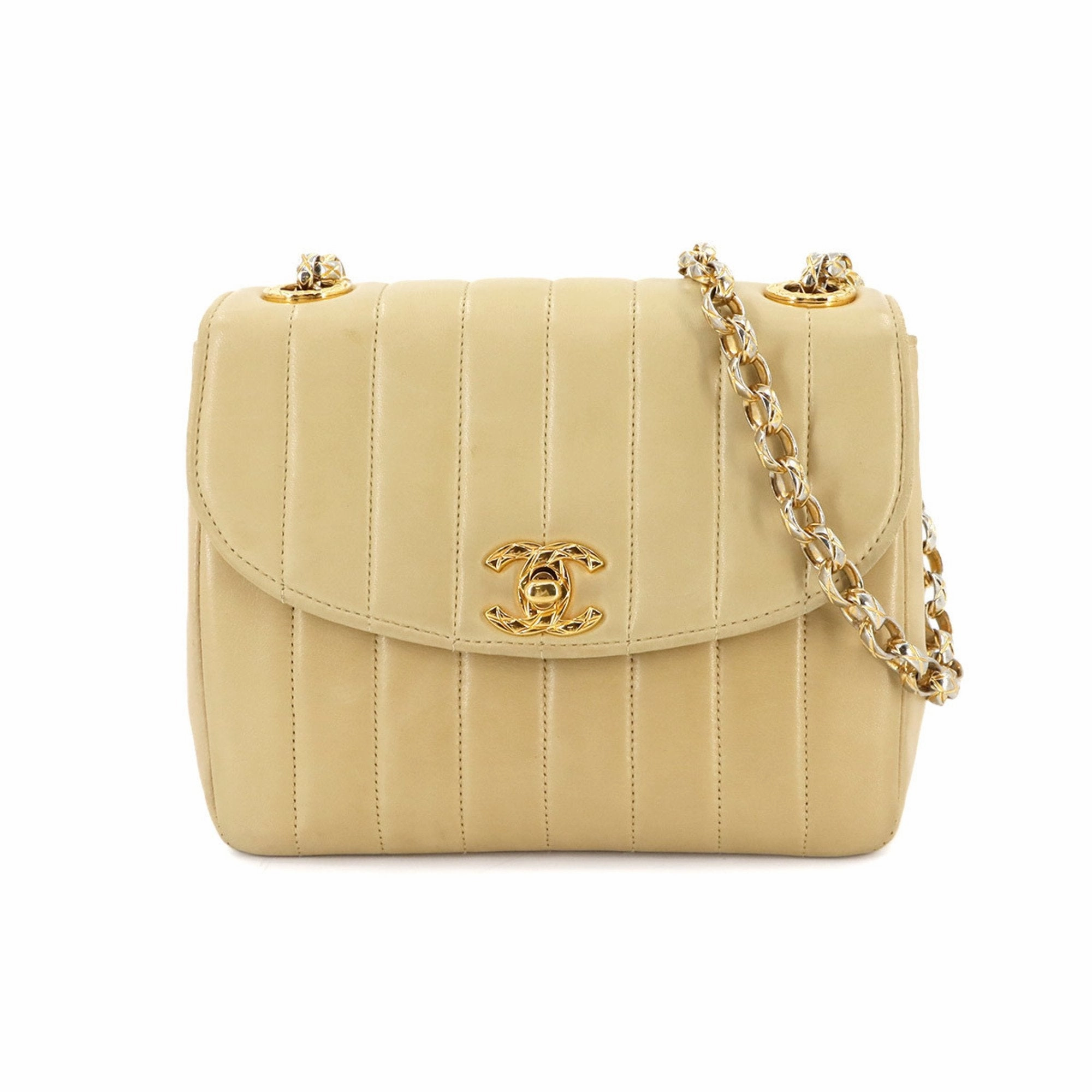 Chanel Leather Shoulder Bag (Pre-Owned)