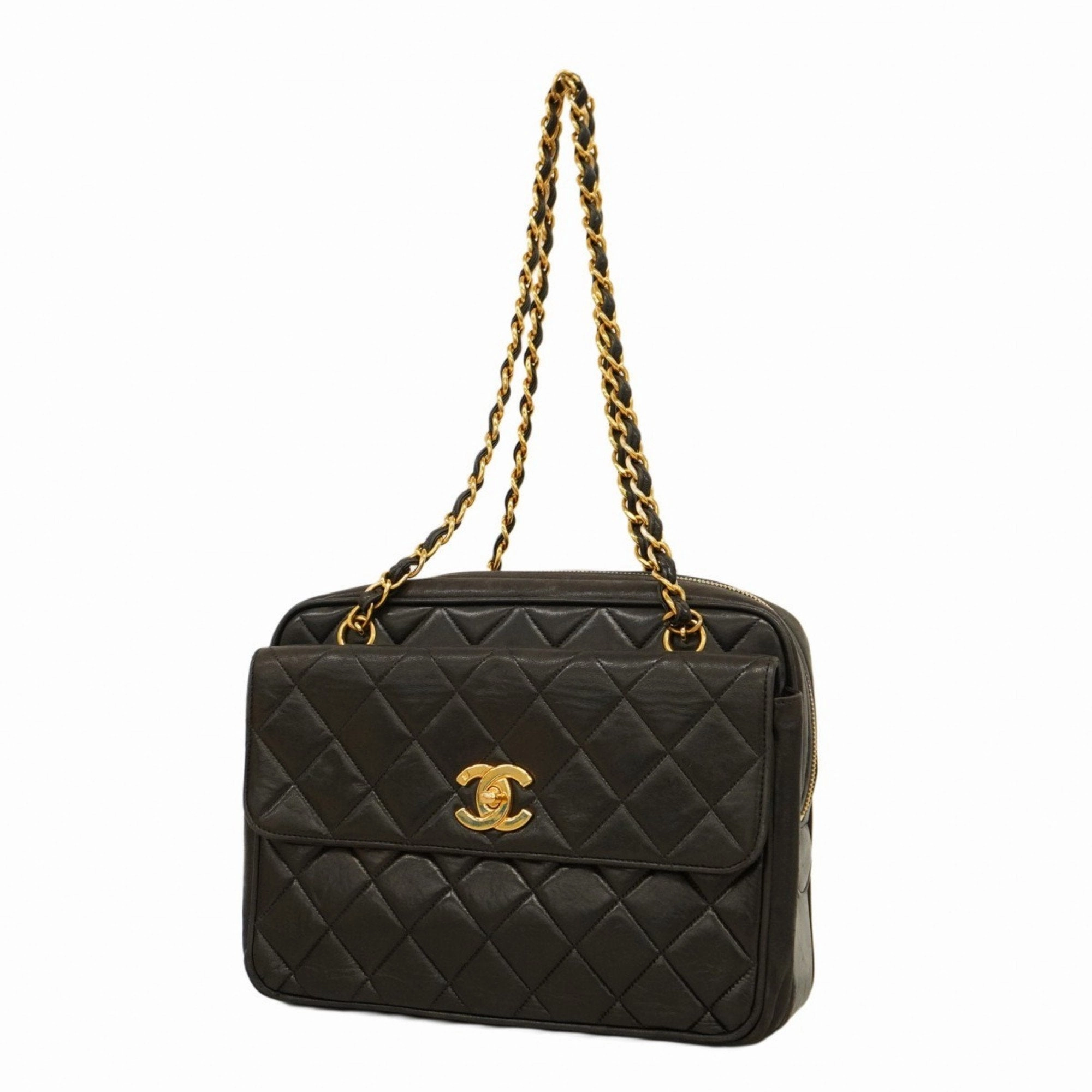 Chanel Leather Shoulder Bag (Pre-Owned)