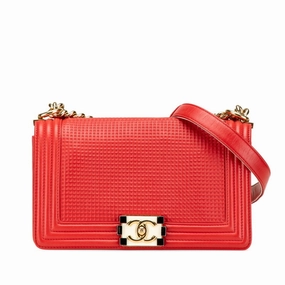 Chanel Leather Shoulder Bag (Pre-Owned)