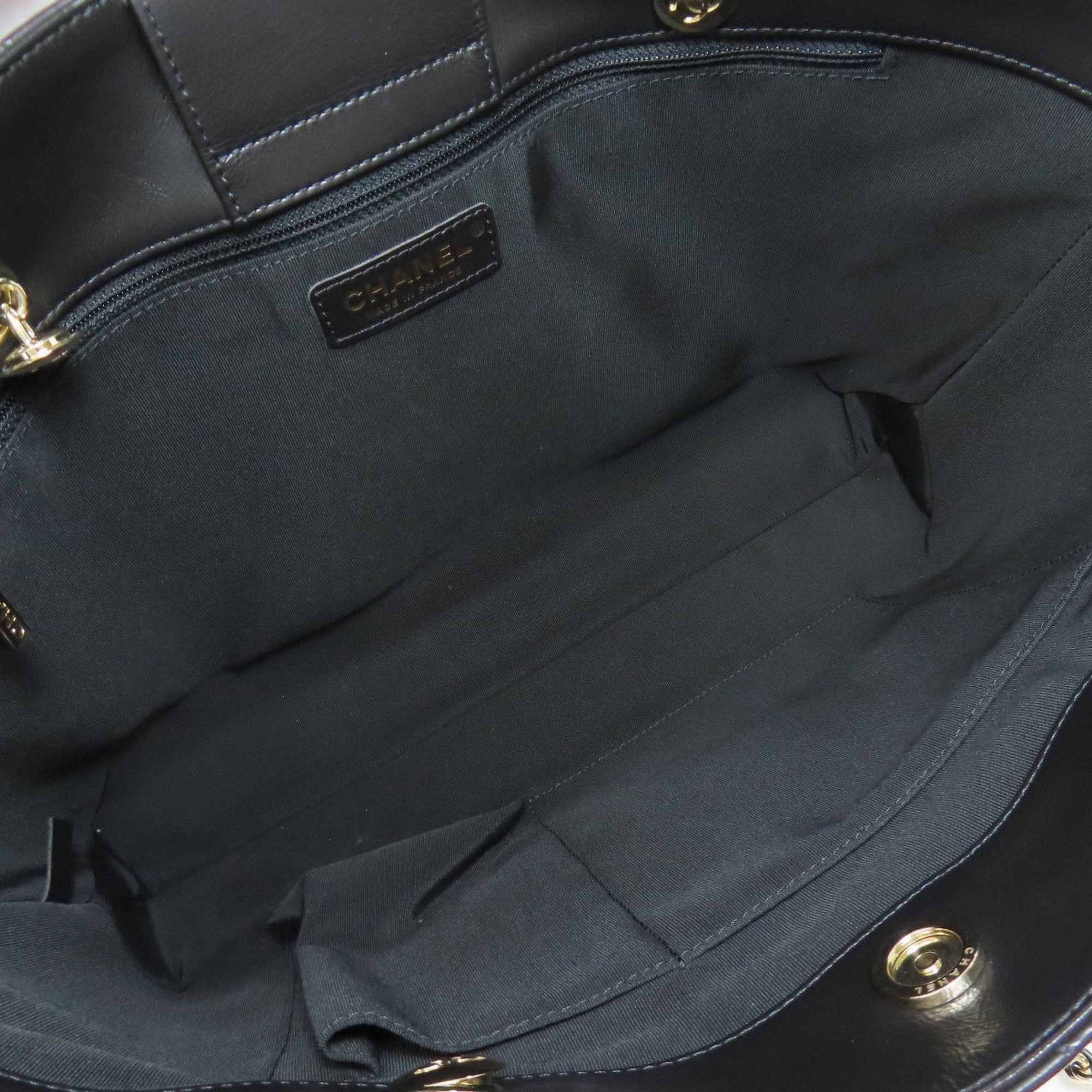 Chanel Leather Tote Bag (Pre-Owned)