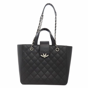 Chanel Leather Tote Bag (Pre-Owned)