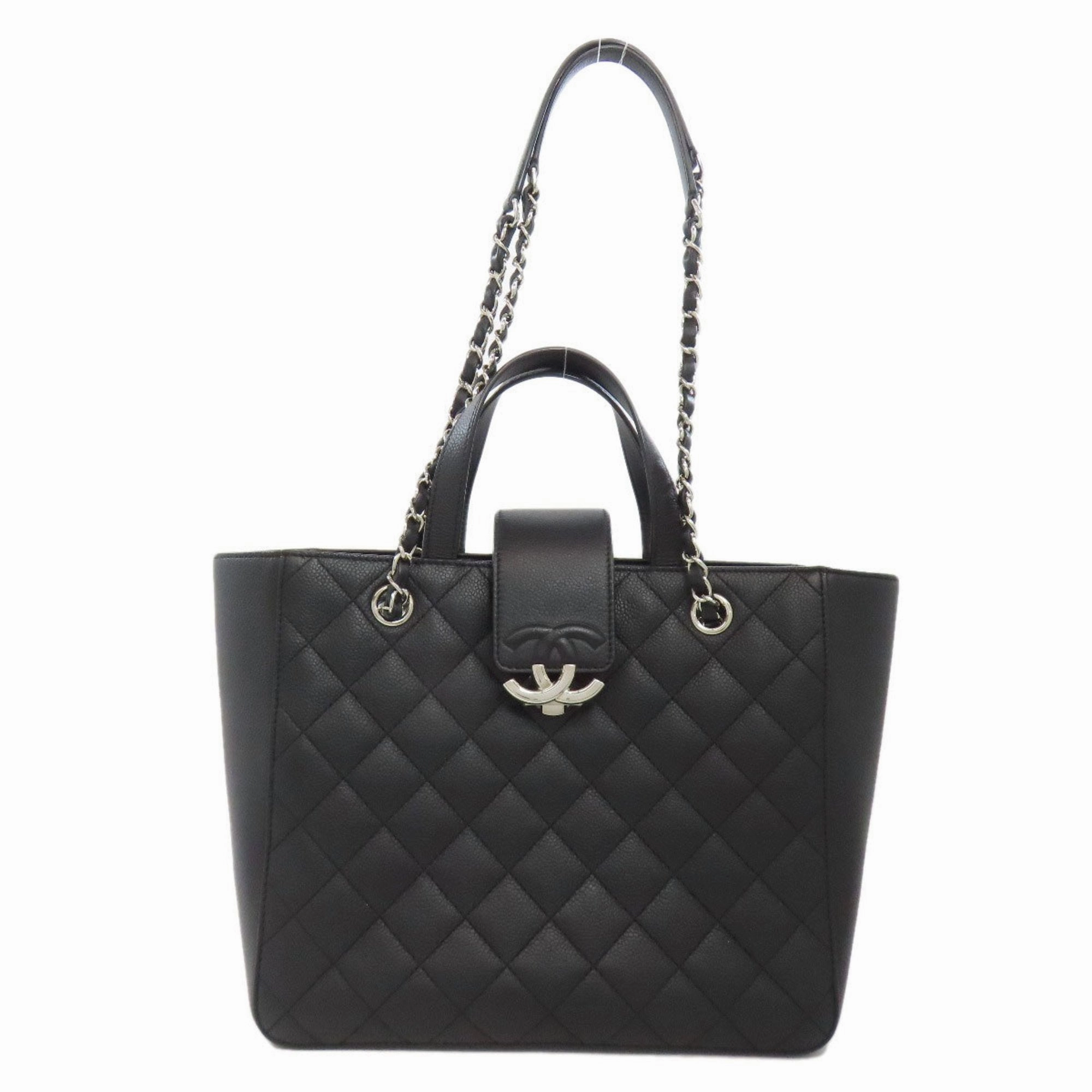 Chanel Leather Tote Bag (Pre-Owned)