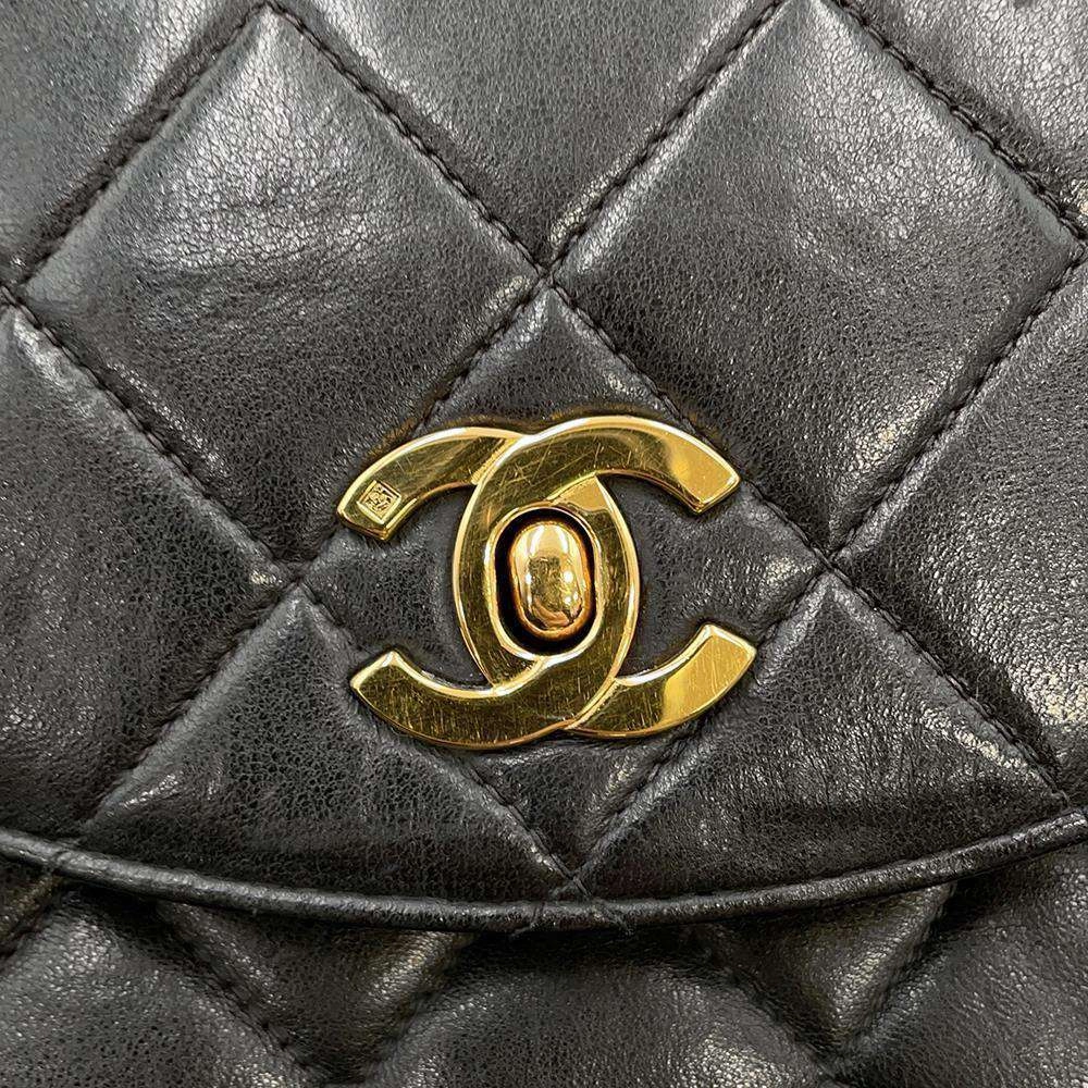 CHANEL Matelasse Backpack BlackA10177 Lambskin