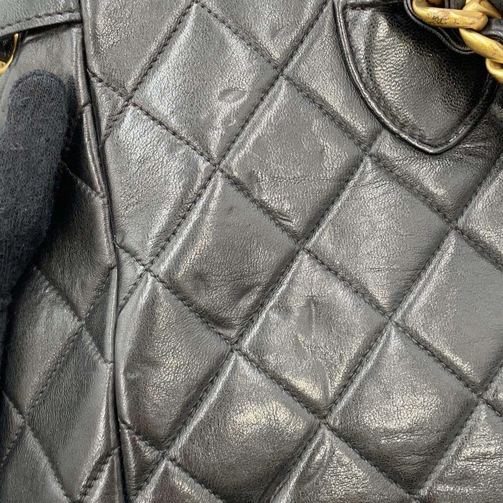 CHANEL Matelasse Backpack BlackA10177 Lambskin
