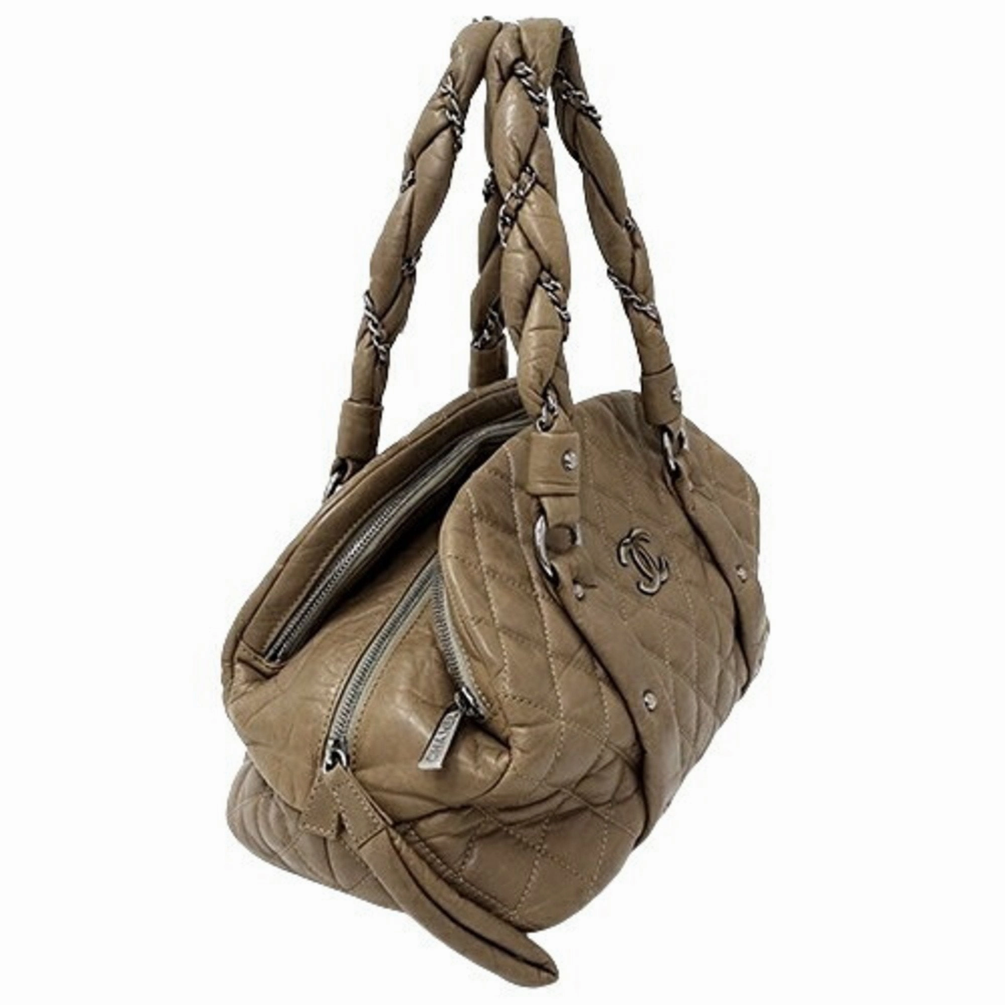 Chanel Matelasse Leather Handbag Tote Bag (Pre-Owned)