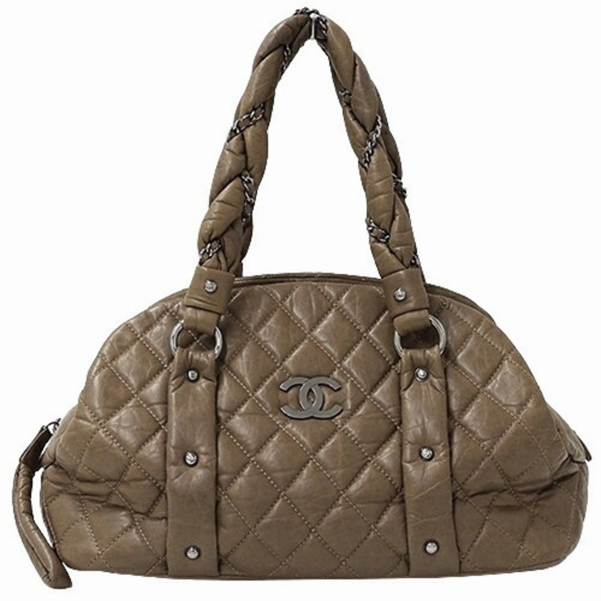 Chanel Matelasse Leather Handbag Tote Bag (Pre-Owned)