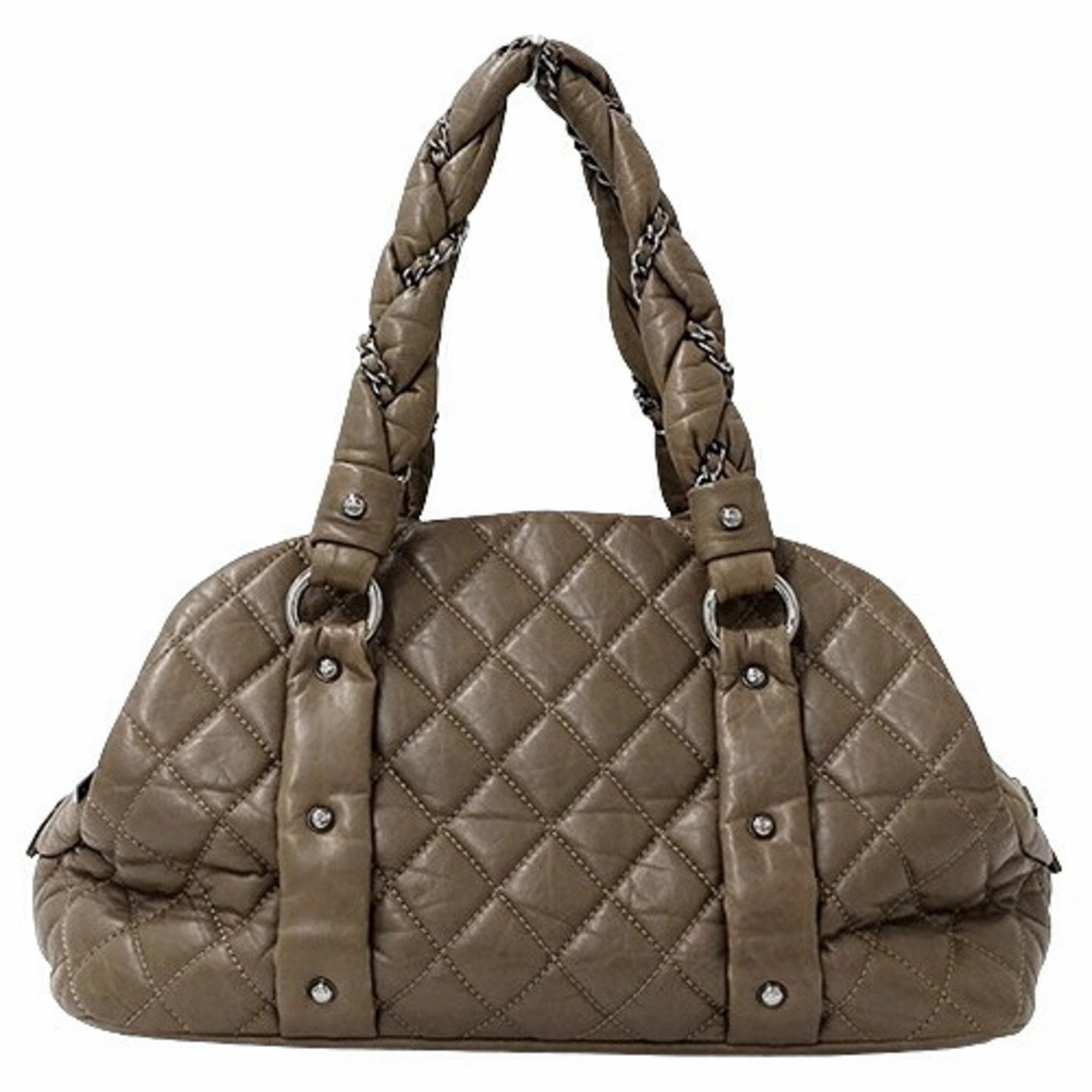 Chanel Matelasse Leather Handbag Tote Bag (Pre-Owned)