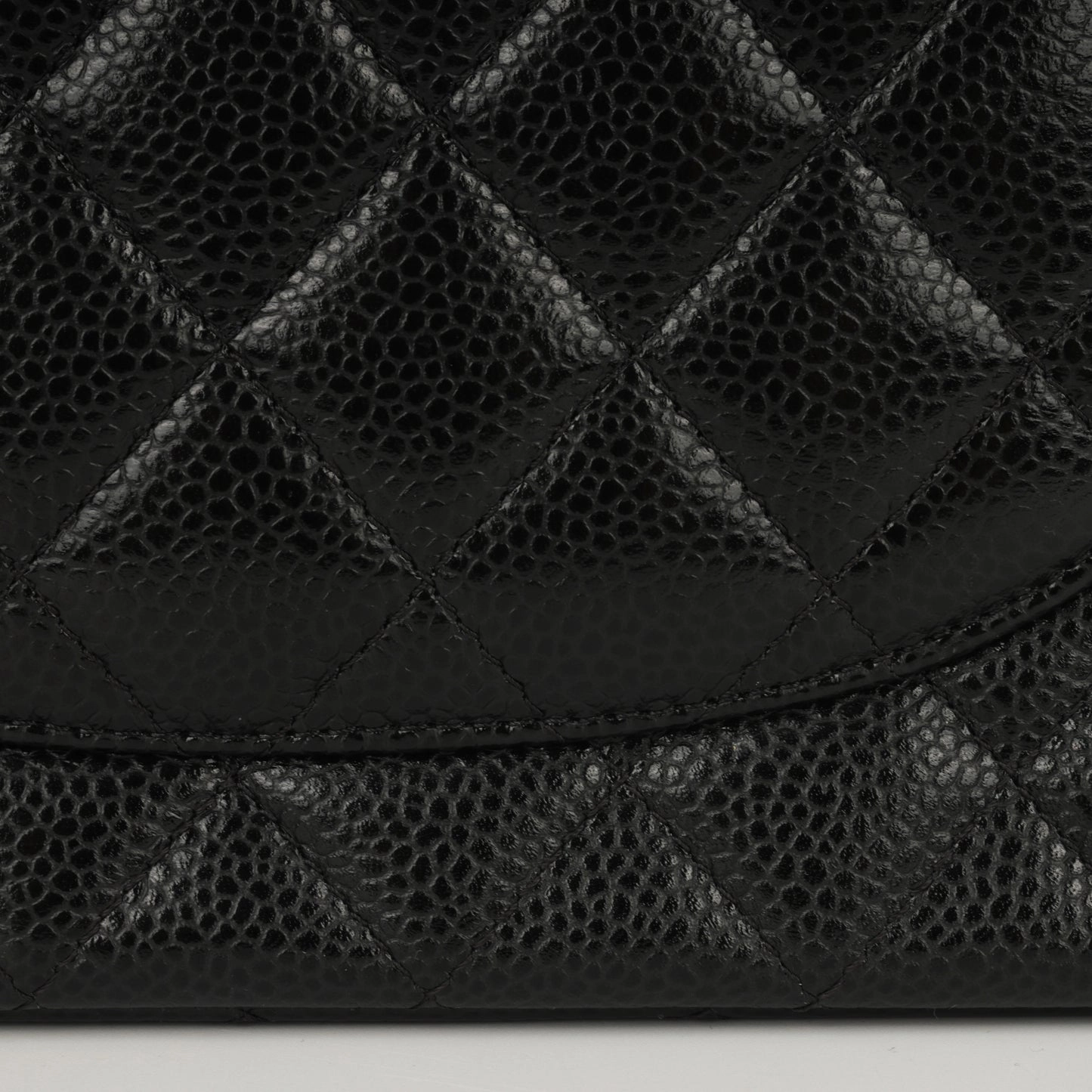 Chanel Medium Classic Flap Black Caviar SHW