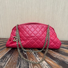Chanel Medium Just Mademoiselle - Red Shoulder Bags, Handbags 3229