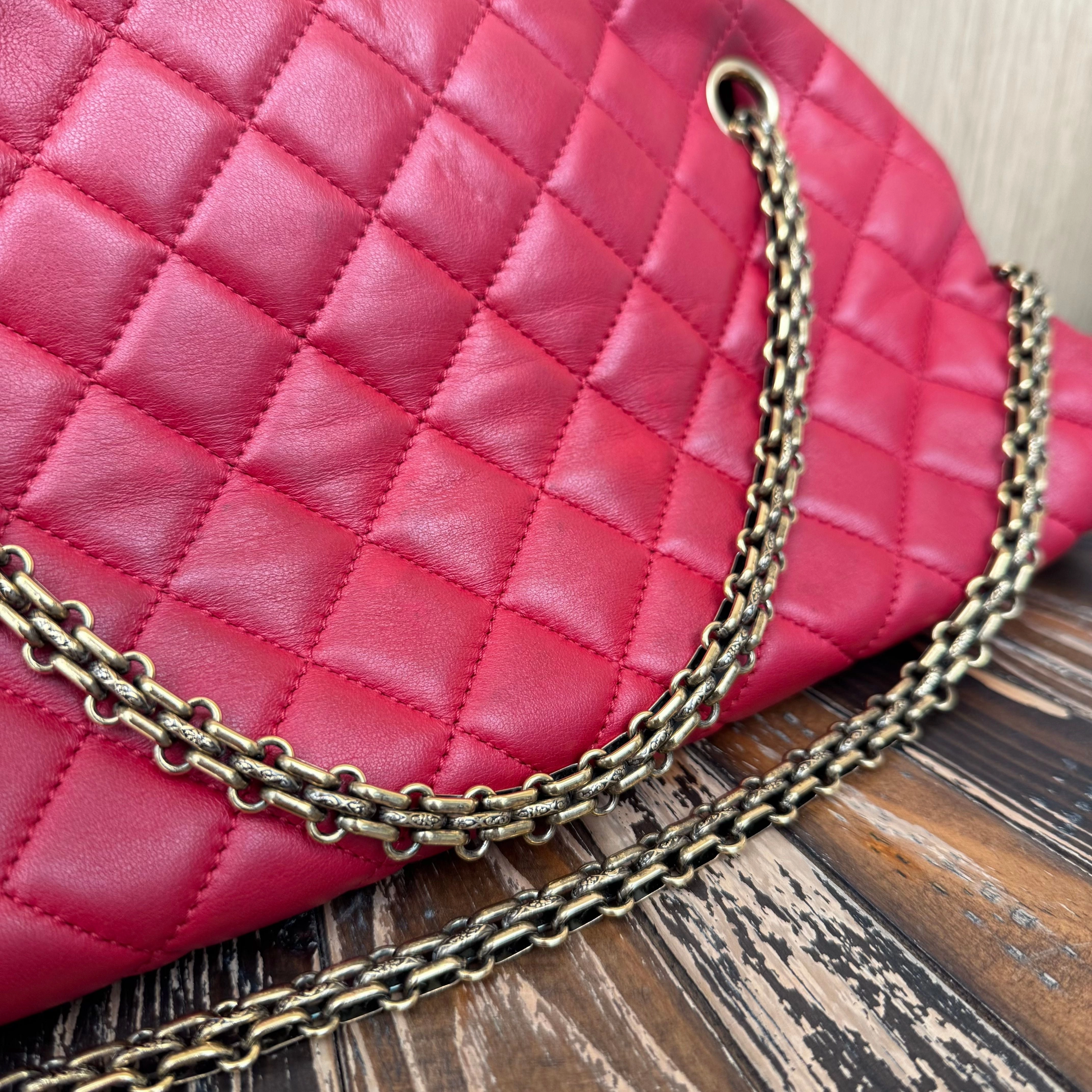 Chanel Medium Just Mademoiselle - Red Shoulder Bags, Handbags 3229