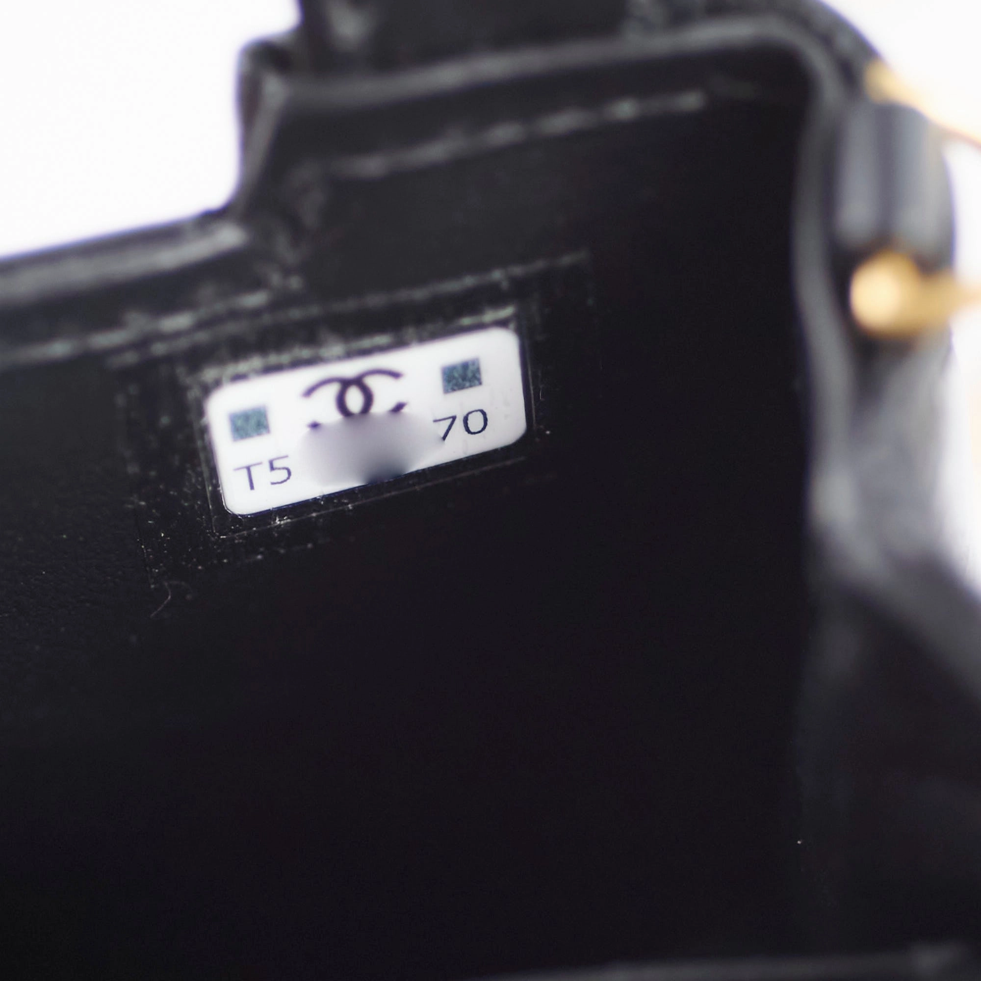 Chanel Micro Kelly Shopper Bag Black Microchipped