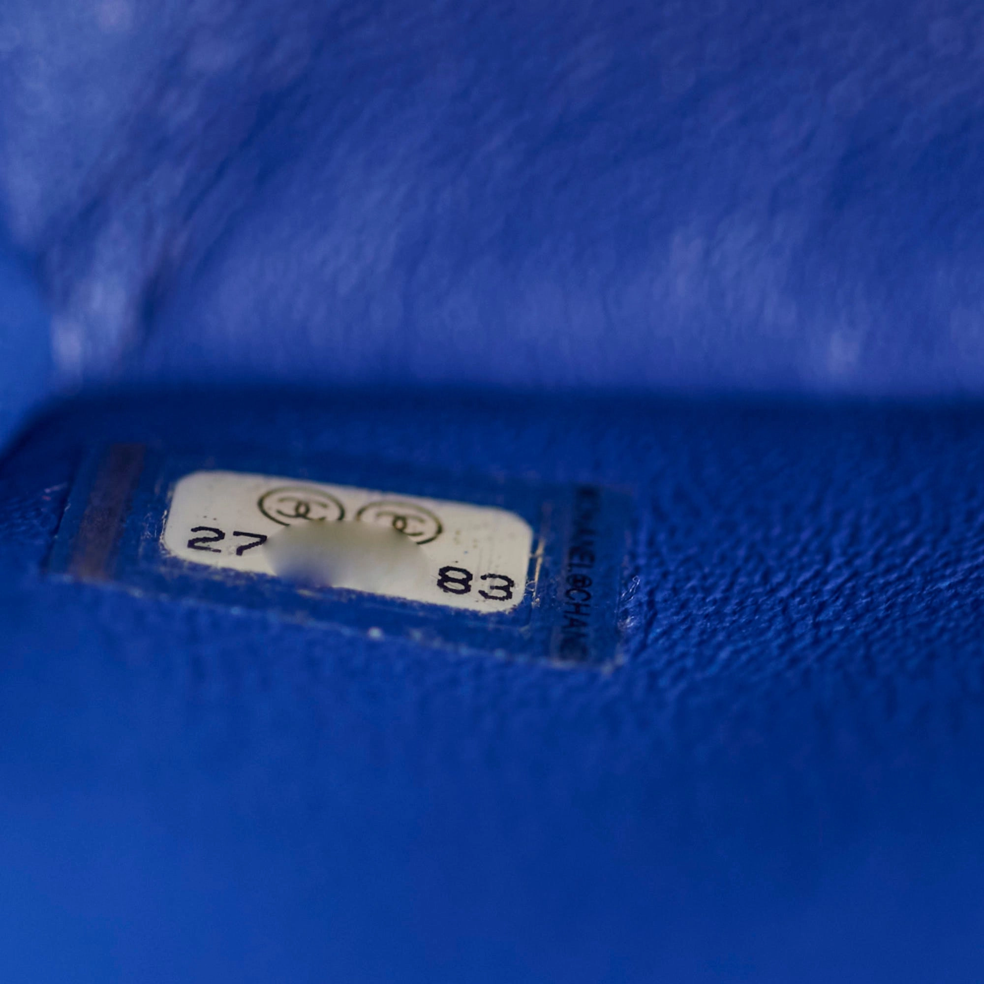 Chanel Mini Rectangular Blue 27 Series