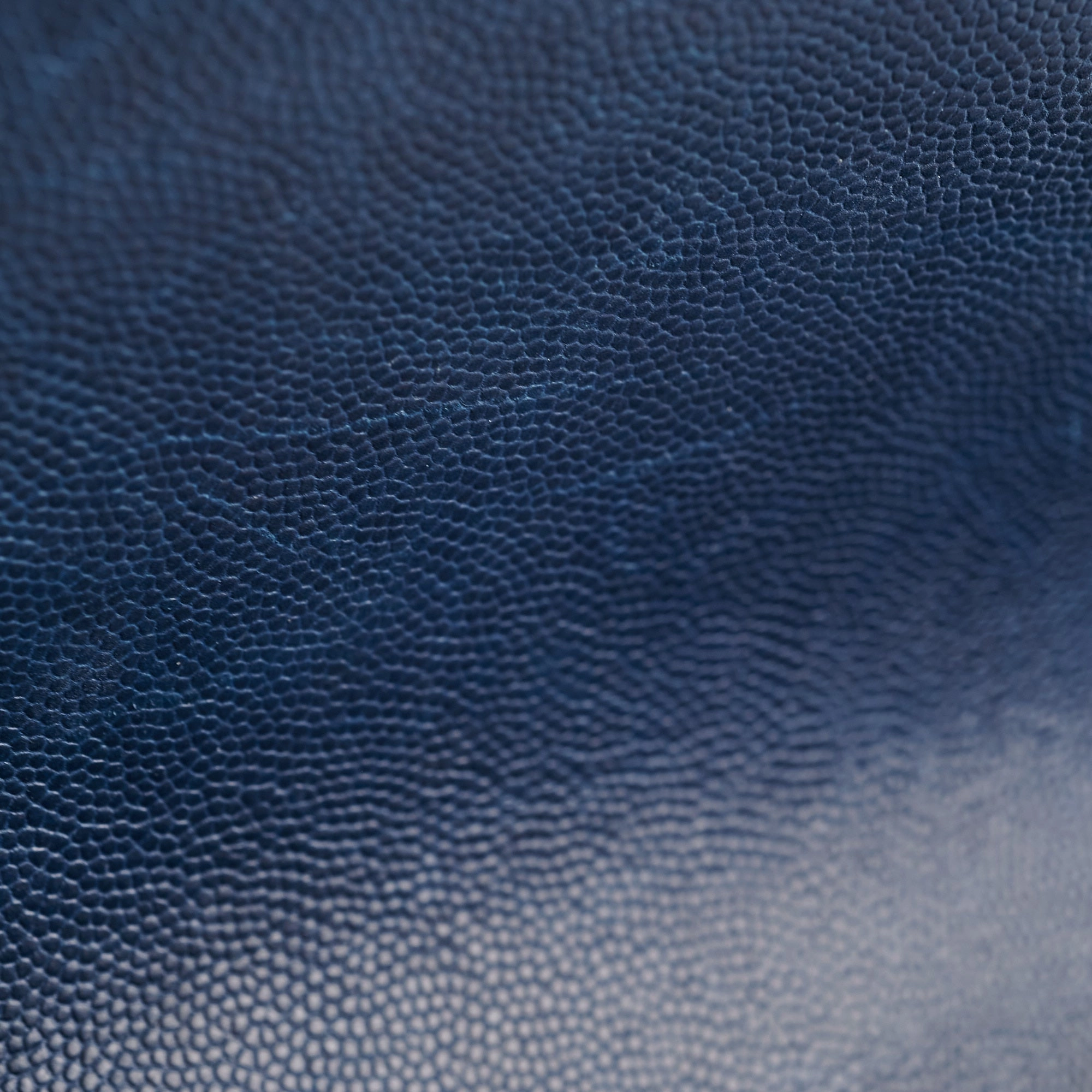Chanel Mini Rectangular Blue Caviar