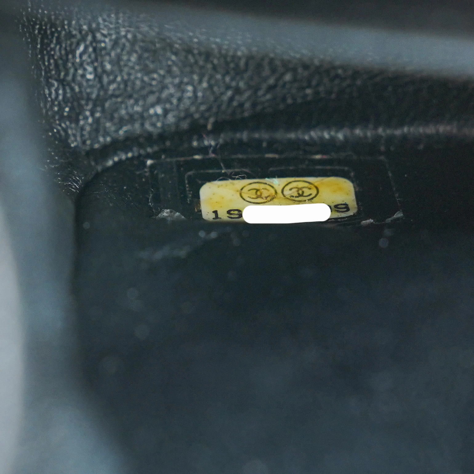 Chanel Mini Square Flap Patent Black Bag