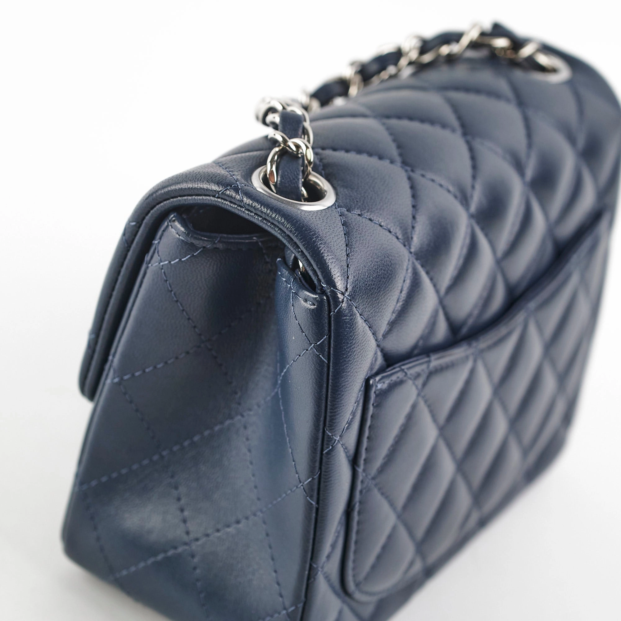 Chanel Mini Square Navy