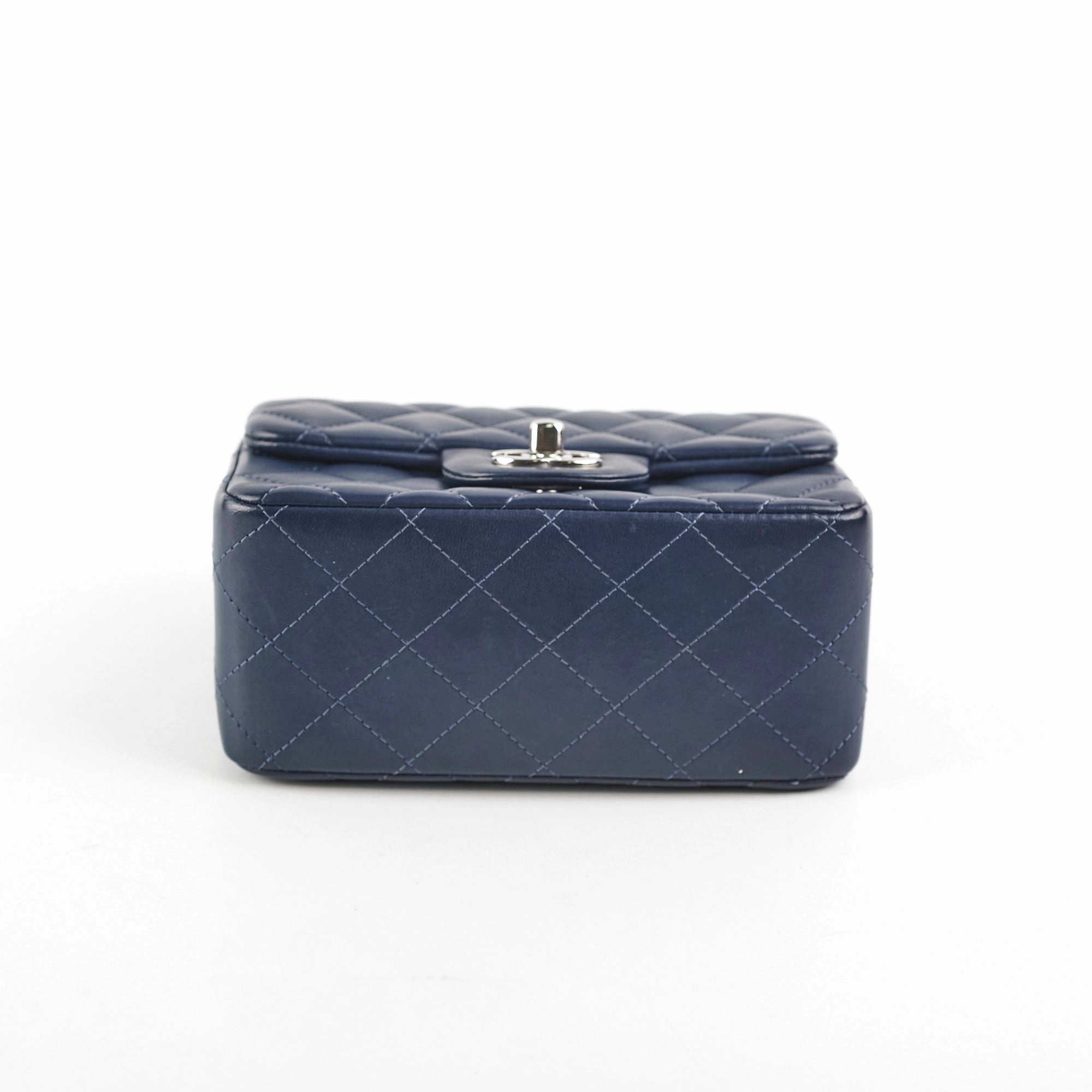 Chanel Mini Square Navy
