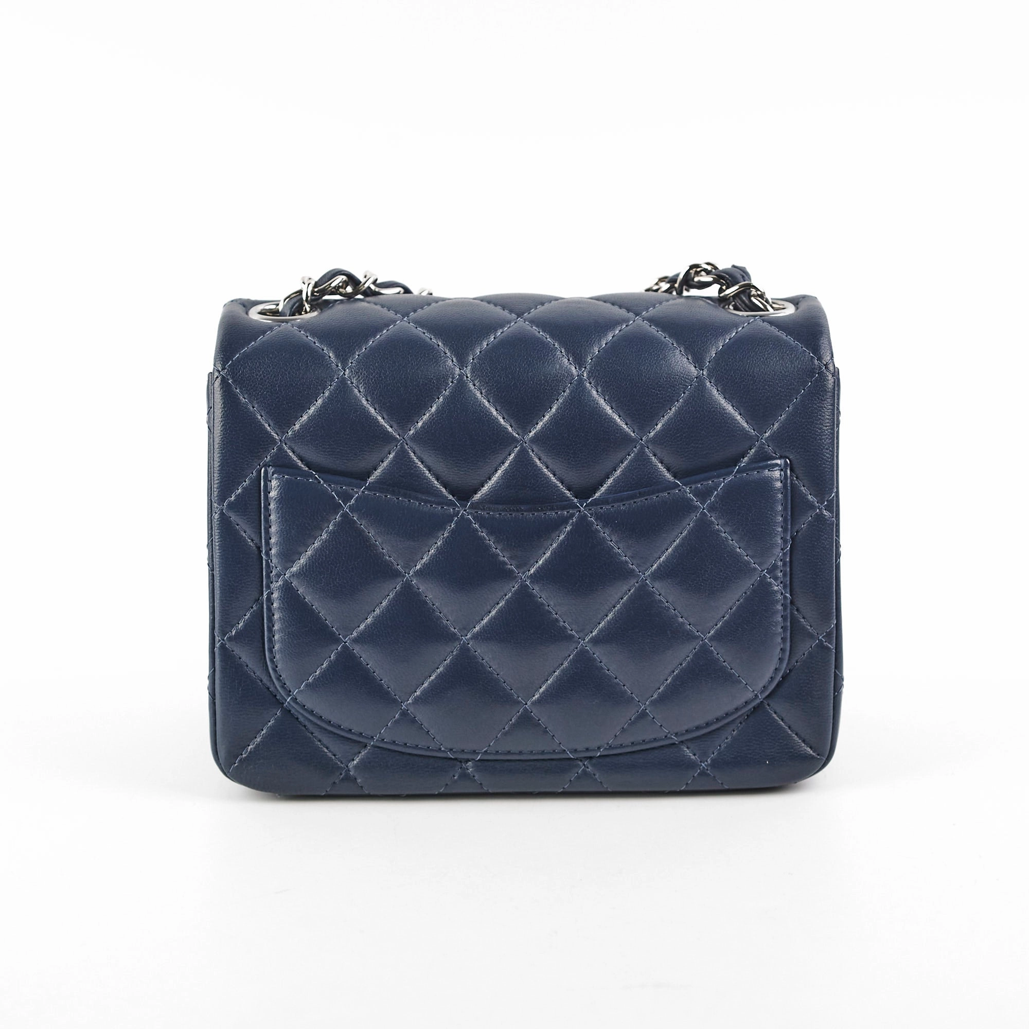 Chanel Mini Square Navy
