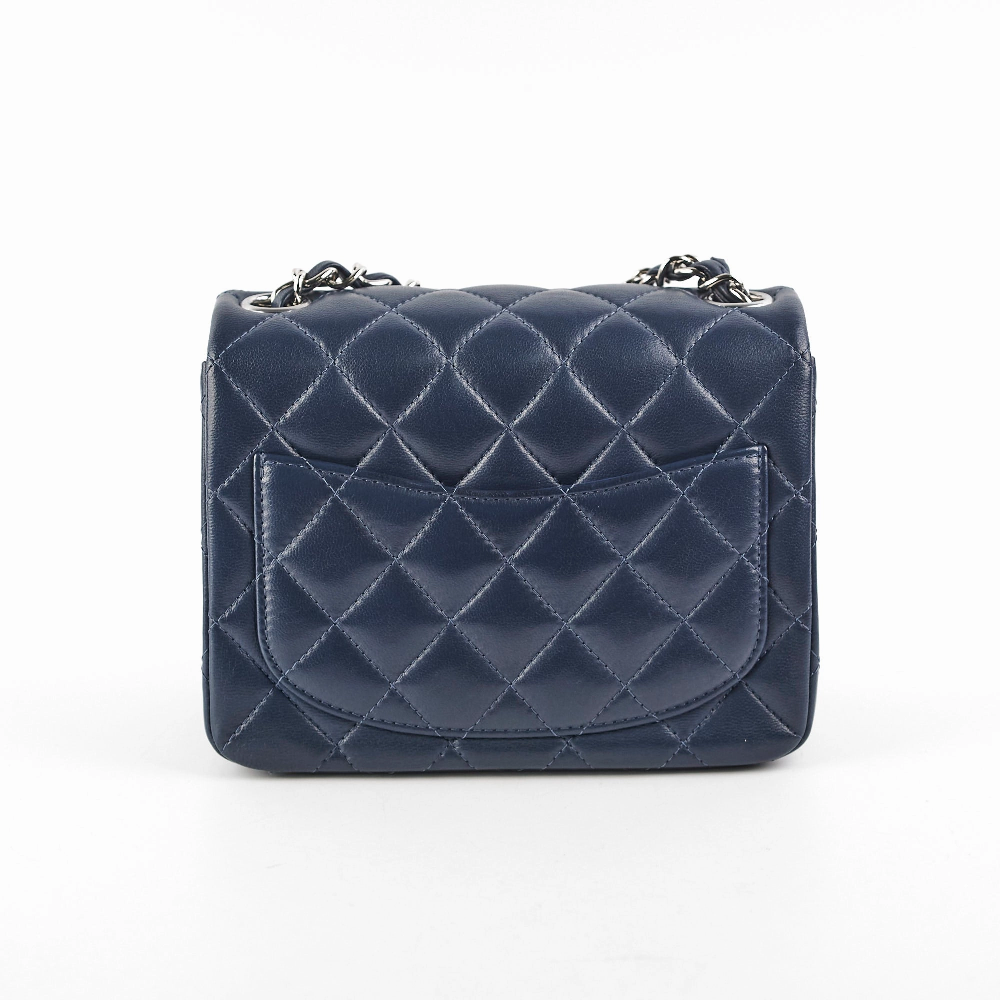 Chanel Mini Square Navy