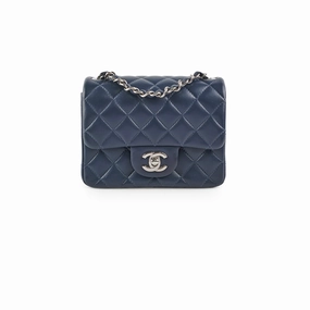 Chanel Mini Square Navy