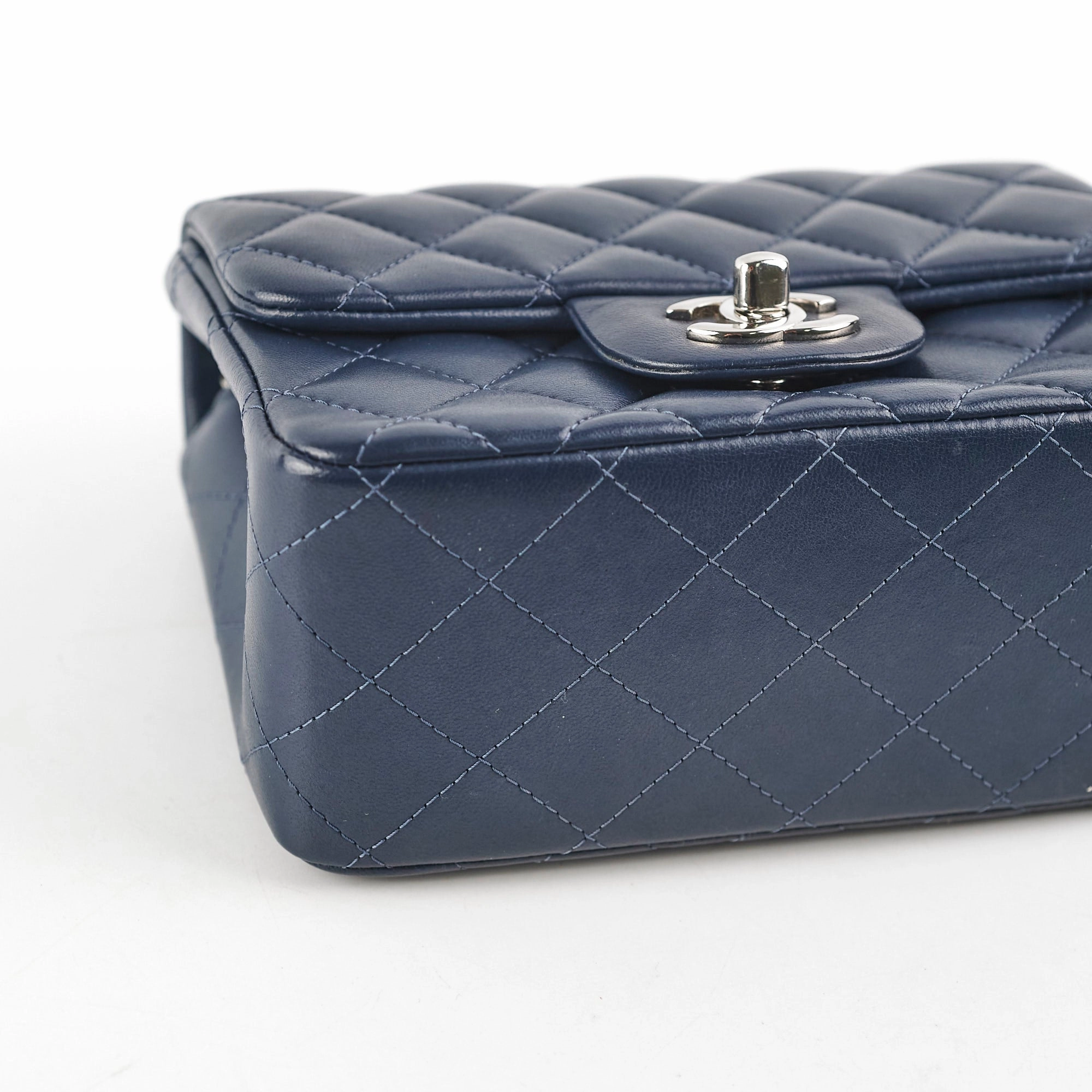 Chanel Mini Square Navy