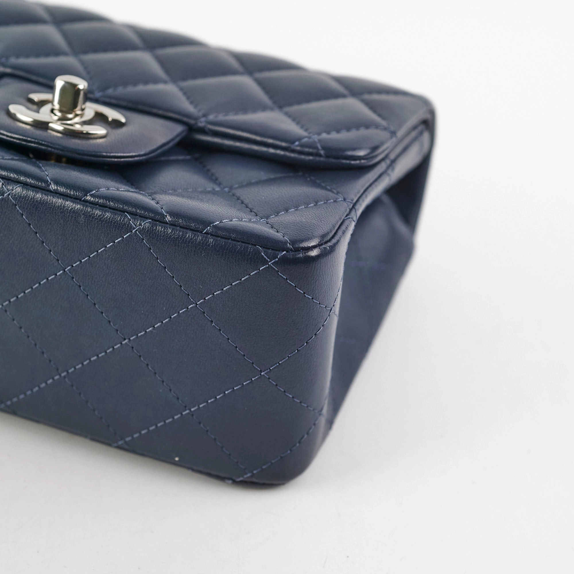 Chanel Mini Square Navy